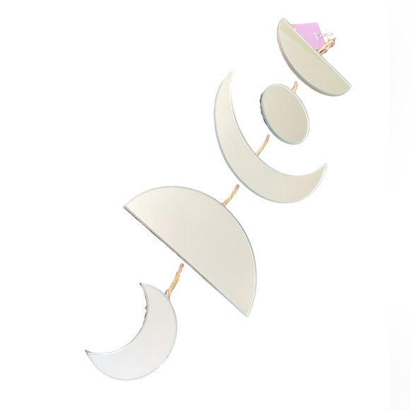 New! Mirror Moon Wall Decoration 🌙 - Picture 5 of 12